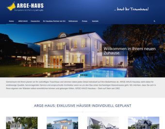 Webdesign Rostock Hausbau ARGE-HAUS