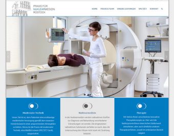 Webdesign Rostock. Thema Medizin